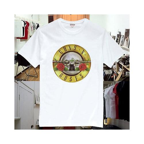 T shirt men Guns N Roses Rock Music Band T-Shirts Unisex Mens 100% Cotton tee shirt shubuzhi top tees hip hop tshirt