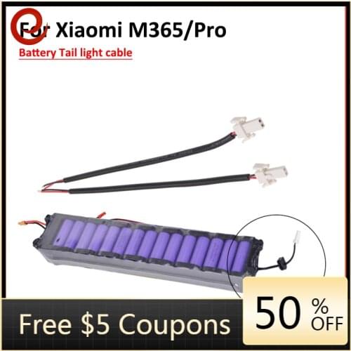 Battery Tail light cable for Xiaomi M365 Electric Scooter mi lightweight Circuit board LED tail light cable