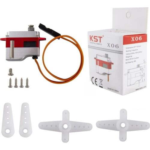 KST X06 1.8kg Torque HV Micro Digital Metal Gear Glider Servo Motor for High Performance RC Gliders