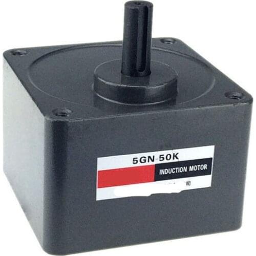 Gearbox Micro-Reducer 5GN- Ratio K Quality Steel Heat Treatment 90mmX90mm Size