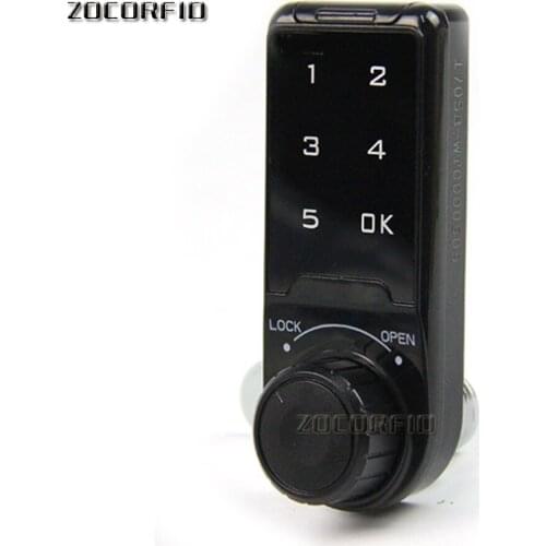 Upgrade Temporary or private password function Touch Keypad Password RFID Card Key Metal Digital Electronic Cabinet locker lock
