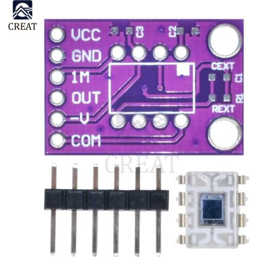 OPT101 Analog Light Sensor Module Light Intensity Monolithic Photodiode Transimpedance Amplifier Module Monolithic Photodiode