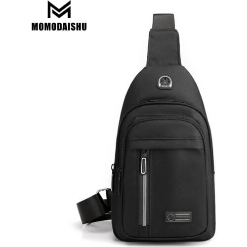 9 Options Men Casual Multifunction Chest Bag Shoulder Bags Crossbody Bags Men Chest Bag School Summer Short Trip Messengers Bag