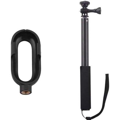 NEW-1/4 Inch Thread Stabilizer Adapter for Insta360 Go 2 Protective Frame Holder + Selfie Stick Action Camera Accessories