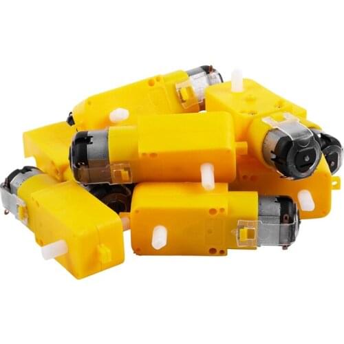 New 10 Piece Smart Car Tt Motor Launch Smart Car Gear Motor For Arduino