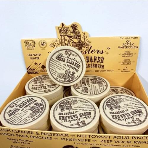 The Masters Pen Washing Soap Watercolor Brush Washing and Protective Decontamination Cream 28.3G