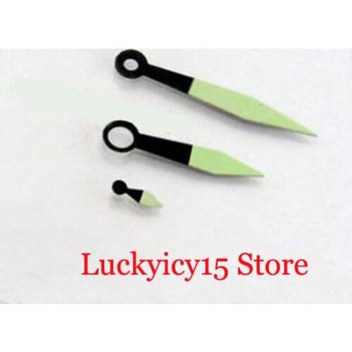 Super Green Luminous Small Watch Hand Watch Pointer Watch Needles Fit Hand Winding ETA 6497 6498 Movement