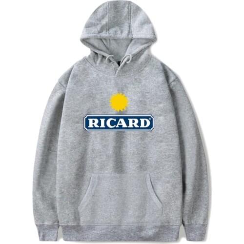 Men Women RICARD Hoodie Sportswear Couple Sweatshirt Streetwear RICARD Clothes Fashion Street boys girls Pullover Long Sleeve
