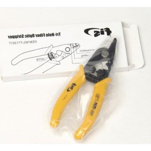 FIS Fiber Optic Stripper for For stripping 125um 250um fiber coating Fiber Cable Tool Free Shipping