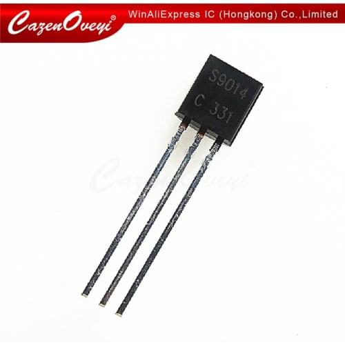 100pcs/lot S9012 S9013 S9014 S9015 S9018 TO-92 new original In Stock