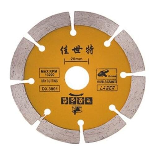110mm Diamond Saw Blade Angle Grinder Marble Stone Cutting Disc Ceramic Concrete L4MF