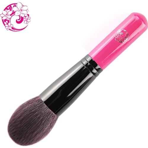 Energy Professional Makeup powder Brushes Goat Hair Large Powder Brush Hot Pink Cosmetic Tools Make Up Brush nt201