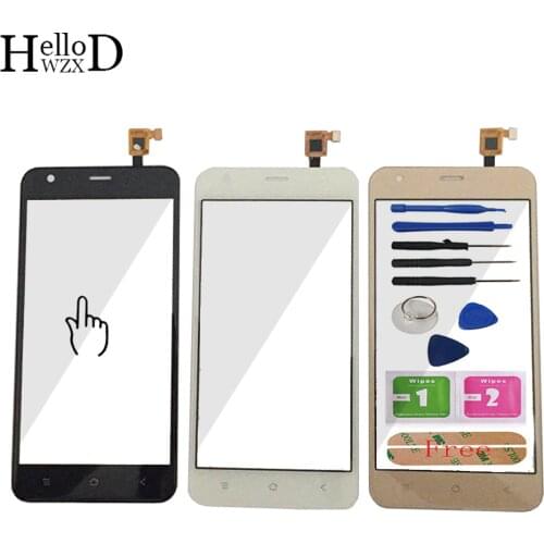 HelloWZXD 5.0'' Touch Glass For BlackView A7 / A7 Pro Touch Screen Glass Digitizer Panel Front Glass Lens Sensor Tools Adhesive
