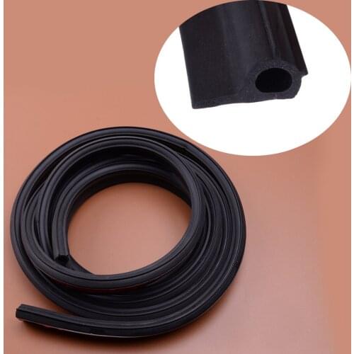 3m New Tail Gate Tailgate Dust Protection Seal Kit Rubber Black For Trucks Pick-ups Bus Boat