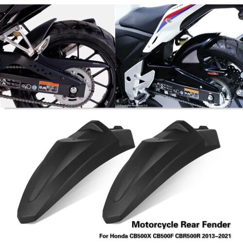 For Honda CB500 X CBR500R CB500F CB500X CB 500F 500 X CBR 500 R Motorcycle Accessories Rear Fender Mudguard Mudflap Guard Cover