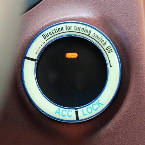 2017 Hot Car Engine Ignition Key Ring Lumiuous For Nissan Teana X-Trail T32 Rogue Livina Juke Tiida Sunny Qashqai Murano Geniss