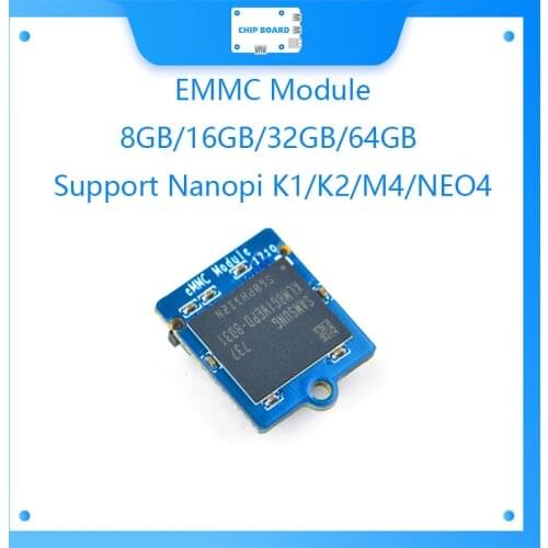 EMMC Module - 8GB/16GB/32GB/64GB Hi-quality Support Nanopi K1/K2/M4/NEO4