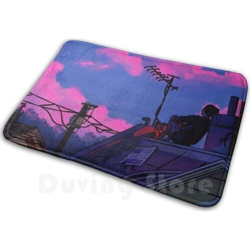 Powfu I'Ll Come Back To You Mat Rug Carpet Anti-Slip Floor Mats Bedroom Powfu Ill Come Back To You Death Bed