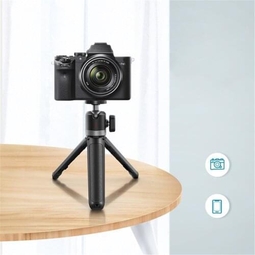 Handheld Desktop Tripod Aluminum Alloy Action Camera Expansion Bracket PHone Holder Accessories for GoPro Mobile