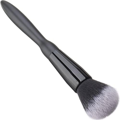 1pc Car Detailing Brush Auto Cleaning Dashboard Air Outlet Clean Brush Washing Tool Soft Dense Hair Wooden Handle Parts