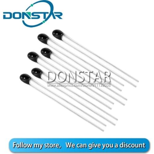 500PCS Thermistor Thermal Resistor 5% NTC MF52AT MF52 B 3950 1K 2K 3K 4.7K 5K 10K 20K 47K 50K 100K Negative Thermistor 1 10 50 K