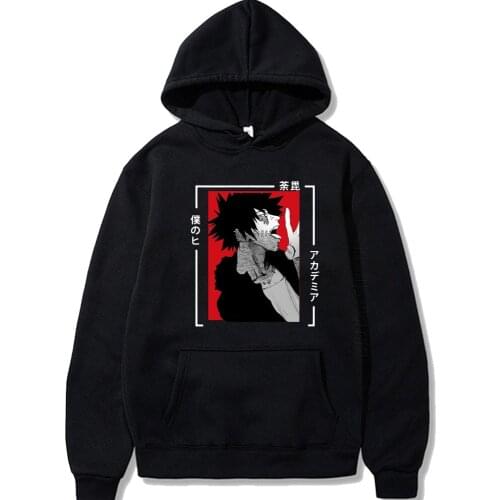 My Hero Academia Dabi Printing Men/Women Hoodie Long Sleeve Streetwear Anime Hoodie Harajuku Unisex Streetwear Male 90s