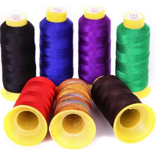 High Quality 220yard/roll 1.2mm Nylon Cord Chinese Knot Cord Macrame Rope Thread String DIY Apparel Sewing Craft