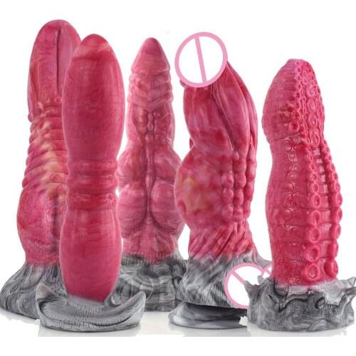 XXL Soft Super Big Anal dildo Silicone butt plug Realistic Dildo with Suction Cup Sex Toy for Woman Massage Masturbator sex shop