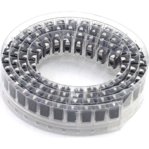 100PCS SMD Rectifier Diode 1N4001 M1 1N4002 M2 1N4004 M4 1N4007 M7 FR107 RS1M FR207 RS2M HER108 US1M 1N4148 DO-214AC