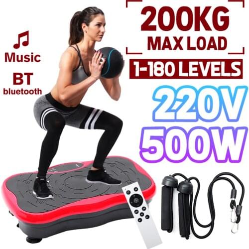 120-200KG Standing Vibration Platform Plate Lazy Home Exercise Weight Loss Machine Vibration Fitness Massager Fitness Equipments