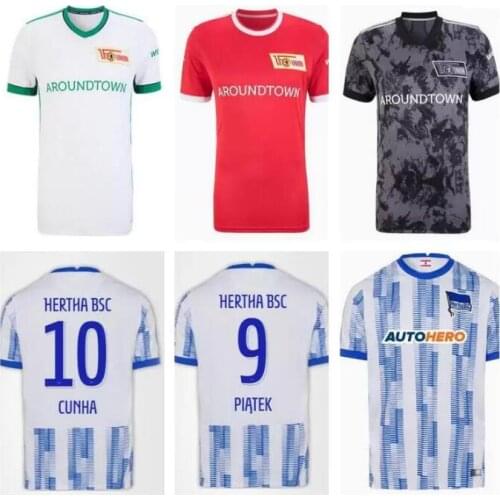 21 22 Hertha BSC de PIATEK 2021 2022 Hertha de Berlín CUNHA LUKEBAKIO DILROSUN camiseta de fútbol Córdoba DARIDA LECKIE
