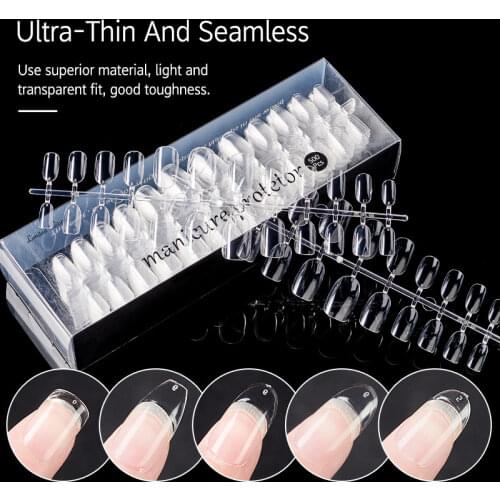 504 Pcs Poly Nail Gel Quick Building Mold Tips Nail Dual Forms Finger Extension Nail Art UV Builder Easy Find Nail Tools 4.9 28