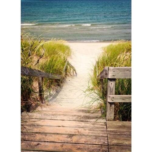 5D Diy Full Round Drill Diamond Painting Scenery Sea Beach Outside Mosaic Diamant Embroidery Wedding DecorationZP-1599