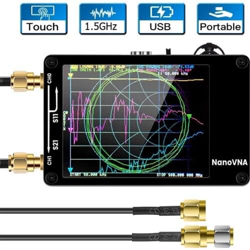 NanoVNA Spectrum Analyzer Radio Diy Kit 2.8 Inch Touching Display Screen Spectrum Analyzers With 50KHz-350MHz Frequency Networks