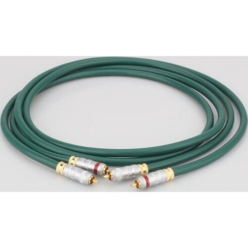 Audiocrast 2M Audio Grade HIFI Audio Interconnect cable Pure copper RCA Audio Cable