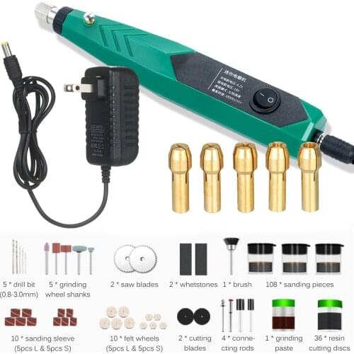 Cordless Rotary Tool Kit Multi-Functional Electric Grinder Mini Portable Rechargeable Cordless Electric Engraving Machine Tool