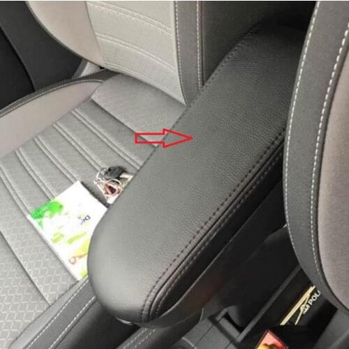 Customzied Microfibre Leather Center Armrest Cover For Volkswagen Passat B5 / Golf 4 Bora 1998-2006/ Skoda Fabia
