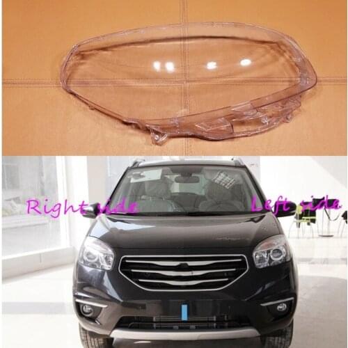 For Renault Koleos 2012 2013 2014 2015 2016 Car Headlight cover Headlamp Lens Auto Shell Cover