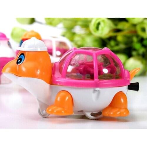 Toys pull the tortoise toy Hot Toys Pull The Tortoise Flash Turtle Animal Model Unisex Back Plastic Child Toy 2020
