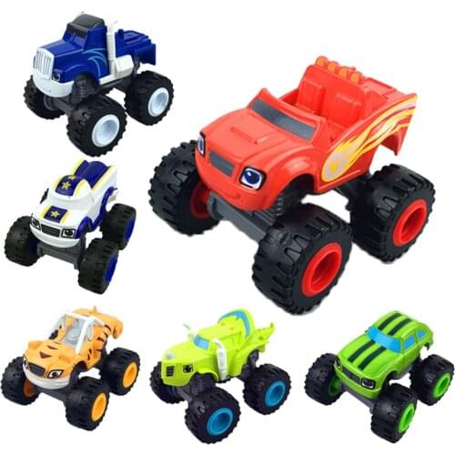 Machines Car Russian Miracle Crusher Truck Vehicles Figure Toys for Children Birthday Gifts Blazer Kid Toys Roller Coaster