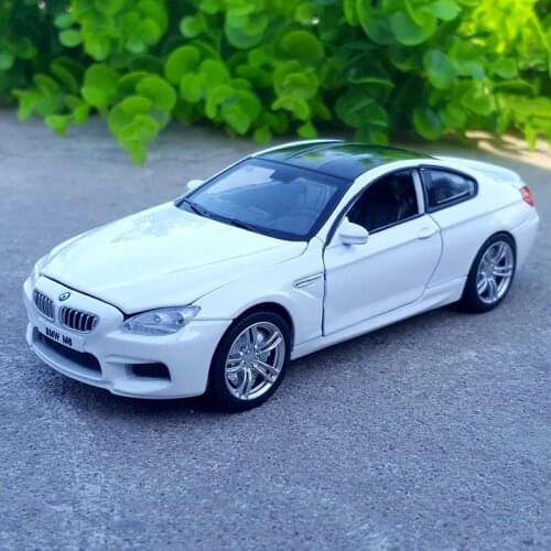 NEW 1:32 BMW-M6 Alloy Car Model Diecasts & Toy Vehicles Metal Toy Car Model Collection Sound Light Simulation Toys For Kids Gift