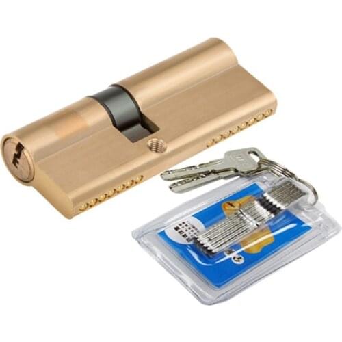 Anti-theft door Pure copper lock cylinder Old-fashioned double-sided tamper-proof household marbles General AB lock cylinder