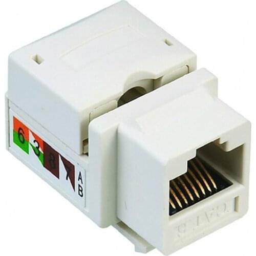 RJ 45 CHASSIS UTP CAT6 90 DEGREE (KEYSTONE JACK) 8 P8C SL-KS60 * SL-KS65