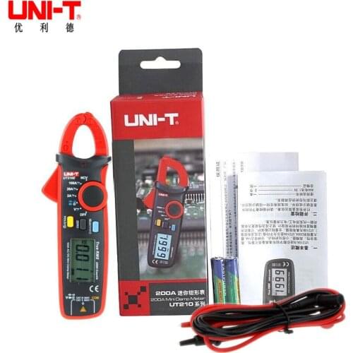 Yulid (UNI-T) UT210E mini digital clamp meter, actual value ammeter AC/DC100A