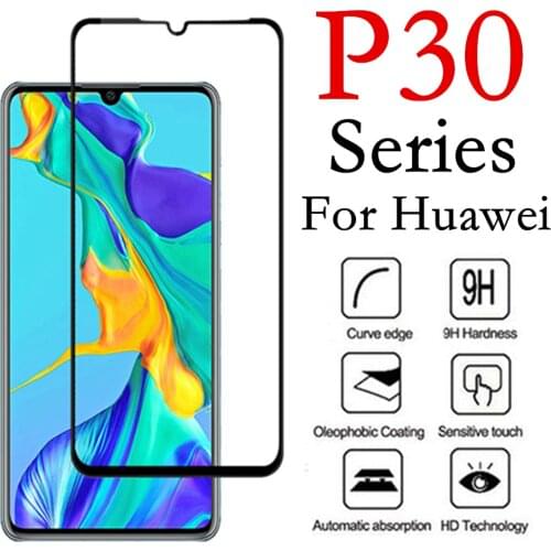 Protective glass on for huawei p30 light screen protector hawei p 30 lite armor huawie 30p life 30lite tempered glas sheet film