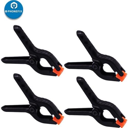 4pcs Plastic Clip Fixture LCD Screen Fastening Clamp fixture For iPhone iPad Samsung Tablet Mobile Phone Repair Tool
