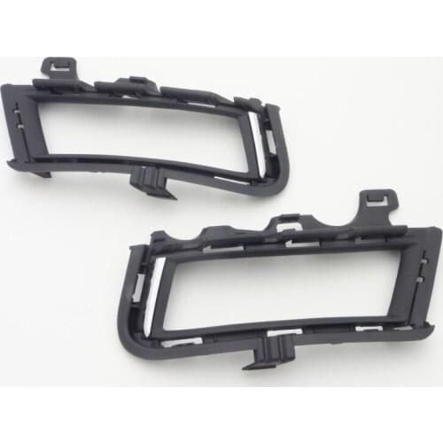 1 Pair Car Front Bumper Fog Light Lamp Covers Frame 5GO853211F for VW MK7 Volkswagen Golf VII 7