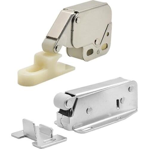 1Pcs Cabinet Door Stopper, Invisible Cabinet Door Lock, Self Spring Cabinet Door Stopper