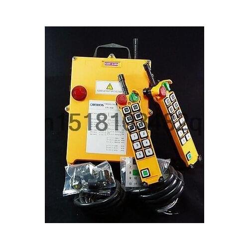 12Channels 6Motion with 1Speed 2Transmitters Hoist Crane Truck Remote Controller