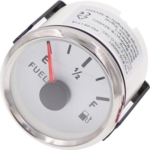 Digital Motorcycle Fuel Level Gauge Meter 240-33ohm For Boat Yacht Car Truck With Backlight 9-32V
